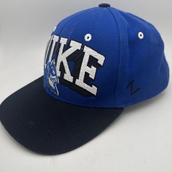 VTG Duke Blue Devils Hat Cap SnapBack Adjustable 90’s - Picture 2 of 5